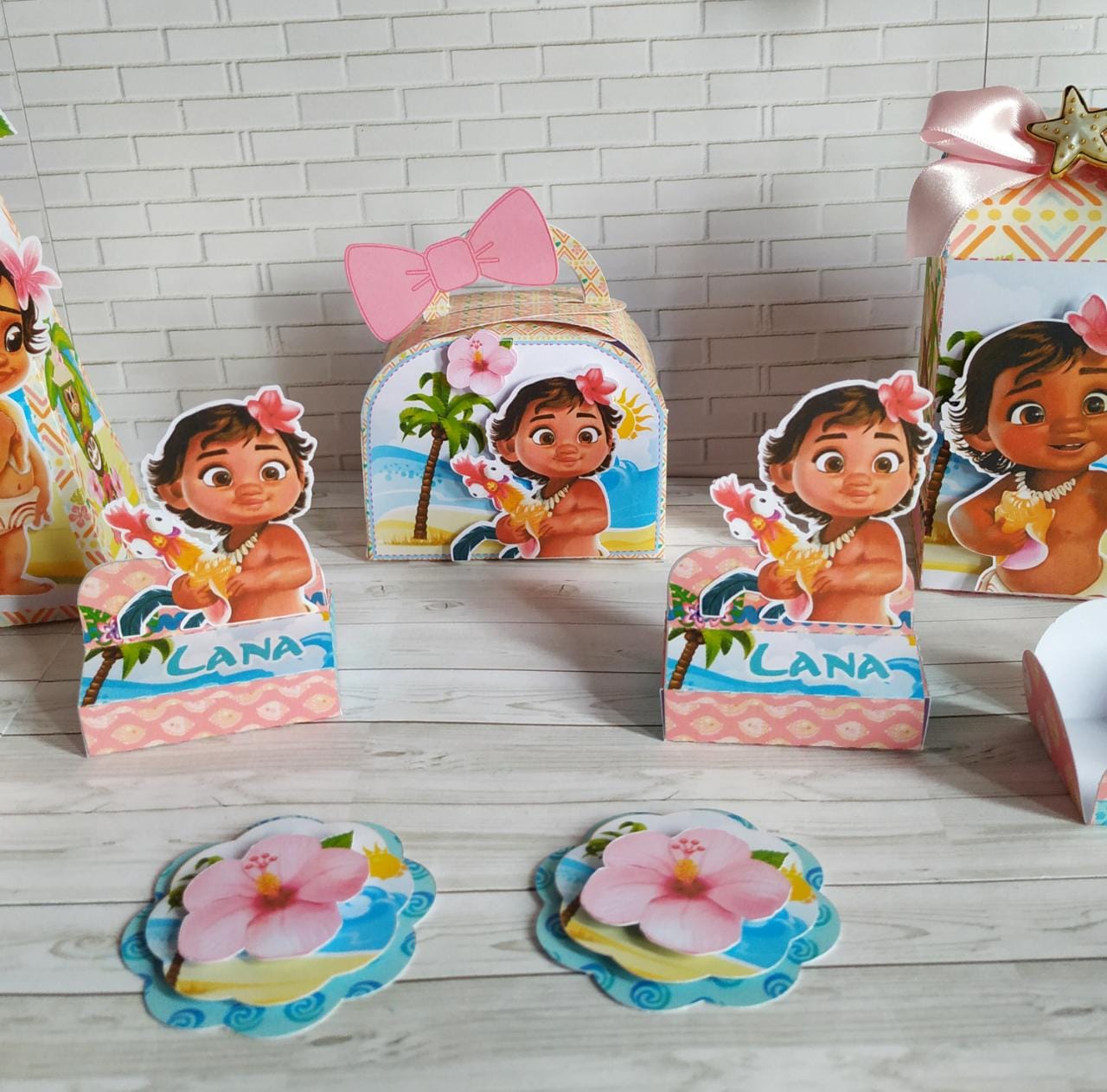 Festa de Aniversário Moana Baby - Festas Aquarela a melhor decoração de festa de aniversário está aqui!