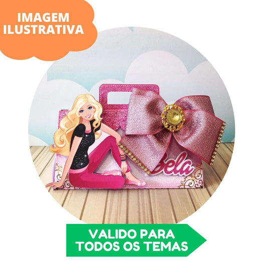 Caixa Maletinha - Festas Aquarela a melhor decoração de festa de aniversário está aqui!