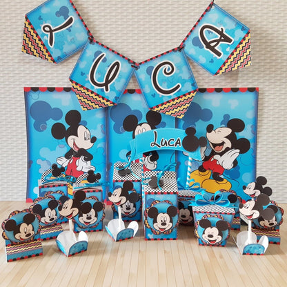 Festa de Aniversário Mickey 2 - Festas Aquarela a melhor decoração de festa de aniversário está aqui!