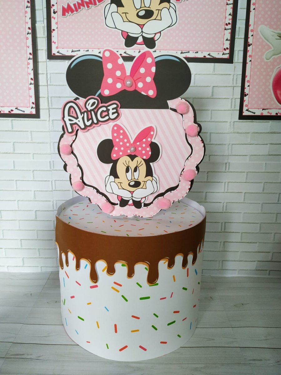Festa de aniversário Minnie Rosa - Festas Aquarela a melhor decoração de festa de aniversário está aqui!